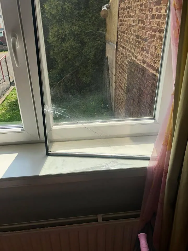 Châssis existant : remplacement de vitrage · avant